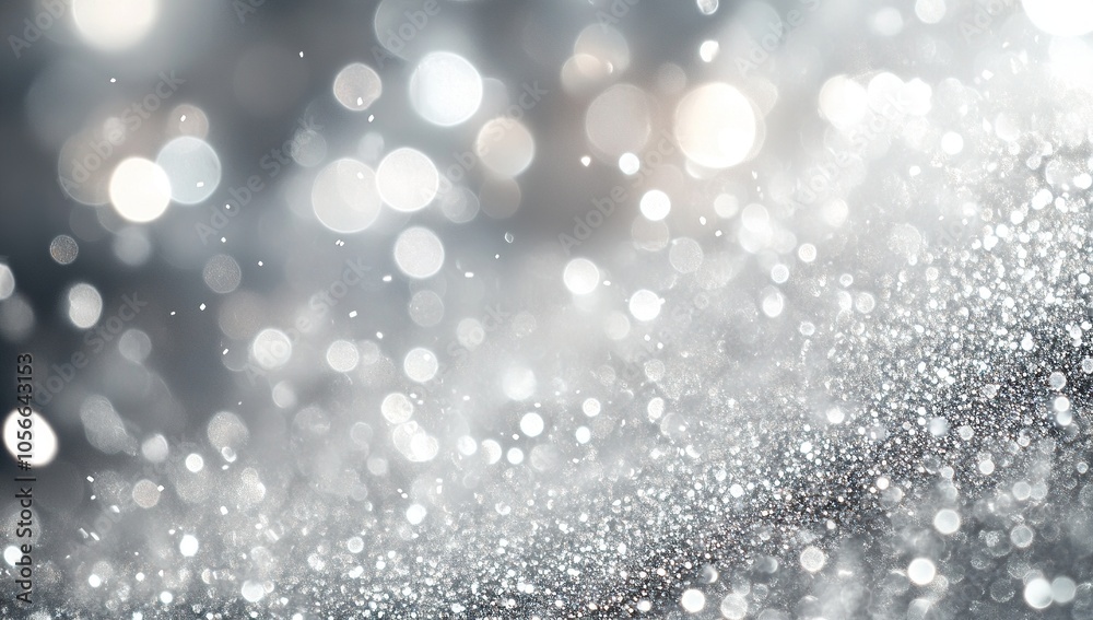 Abstract glittery background with silver and white colors, blurred Abstract glittery background with silver and white colors, blurred