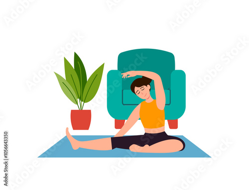 Woman Activity 1 Yoga Activities