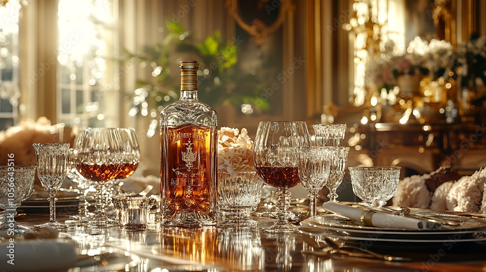 Elegant photos featuring crystal glass and wine bottles Elegant photos featuring crystal glass and wine bottles