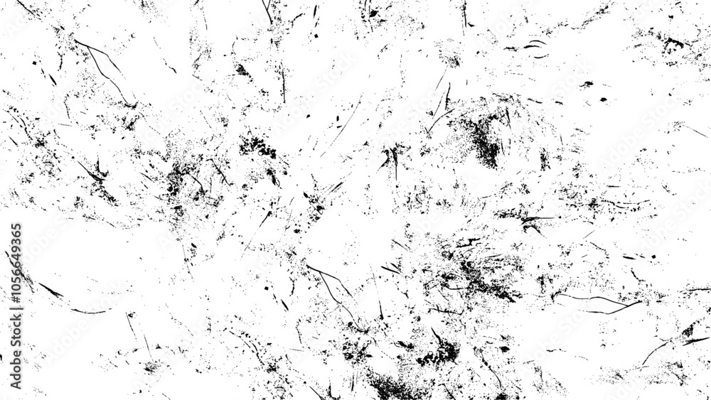 Grunge scratches and overlay dirty texture background vector. Black Brush strokes isolated on white background. Grunge scratches and overlay dirty texture background vector. Black Brush strokes isolated on white background.