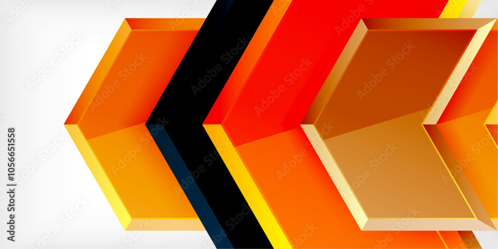 Arrow technology and business concept background. Vector Illustration For Wallpaper, Banner, Background, Card, Book Illustration, landing page