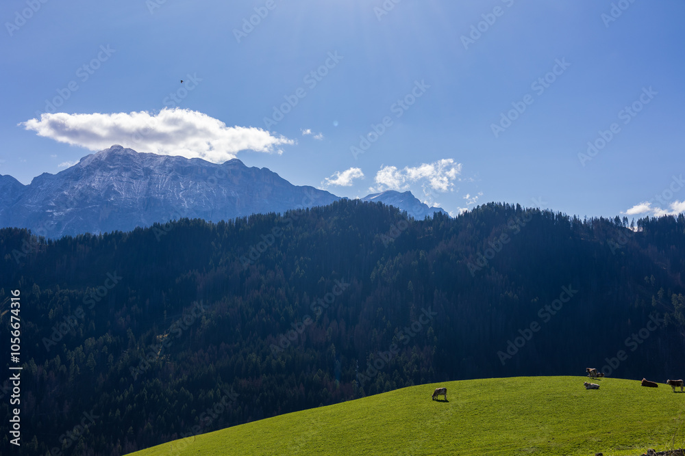 Autumn trekking in Alta Badia