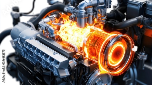 Exploring the intricacies of fuel combustion in ice engines a detailed analysis