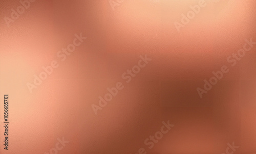 Soft metallic rose gold foil gradient background