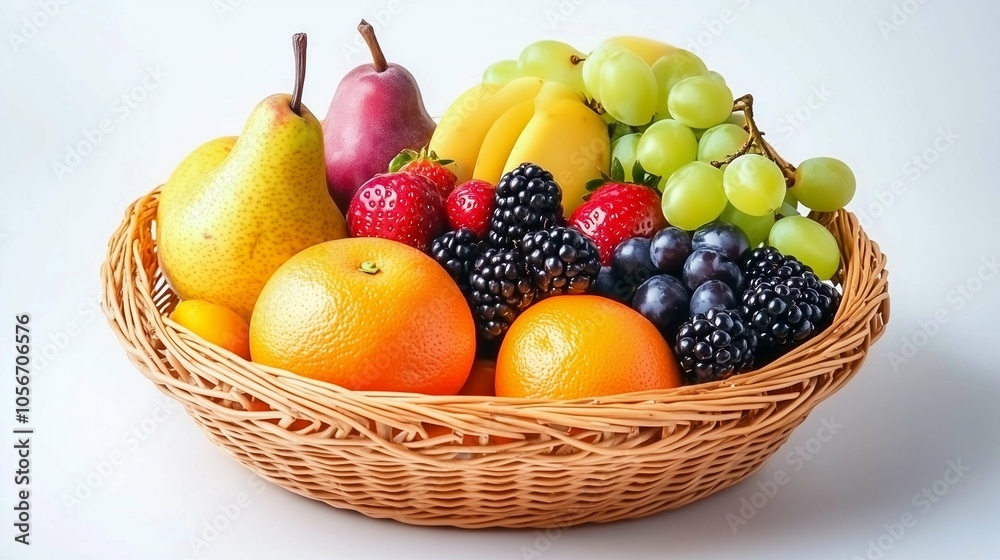 Beautifully arranged fruits in basket
Beautifully arranged fruits in basket