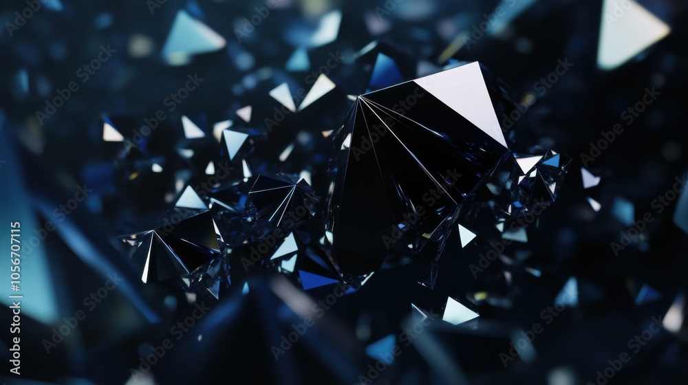 Modern Abstract Black and Navy Background Design Modern Abstract Black and Navy Background Design