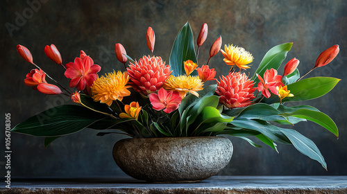 Ikebana, Japan, Japanese flower arrangement, art, Japanese spirit, Zen, silhouette, flower arrangement, flowers, space, production, beauty, scene, daily life, mind, Japanese painting, photography photo