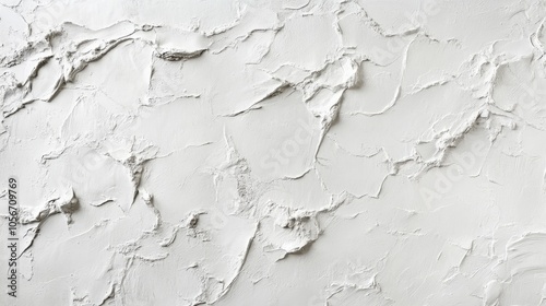 Off white roughcast plaster wall texture background