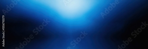 Blue and Black Abstract Background with Grainy Texture