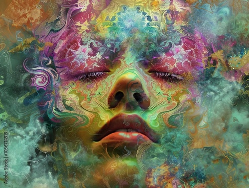 Abstract Psychedelic Art: A Journey Into the Mind