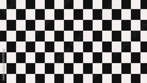 Checkered flag set. Race background vector art