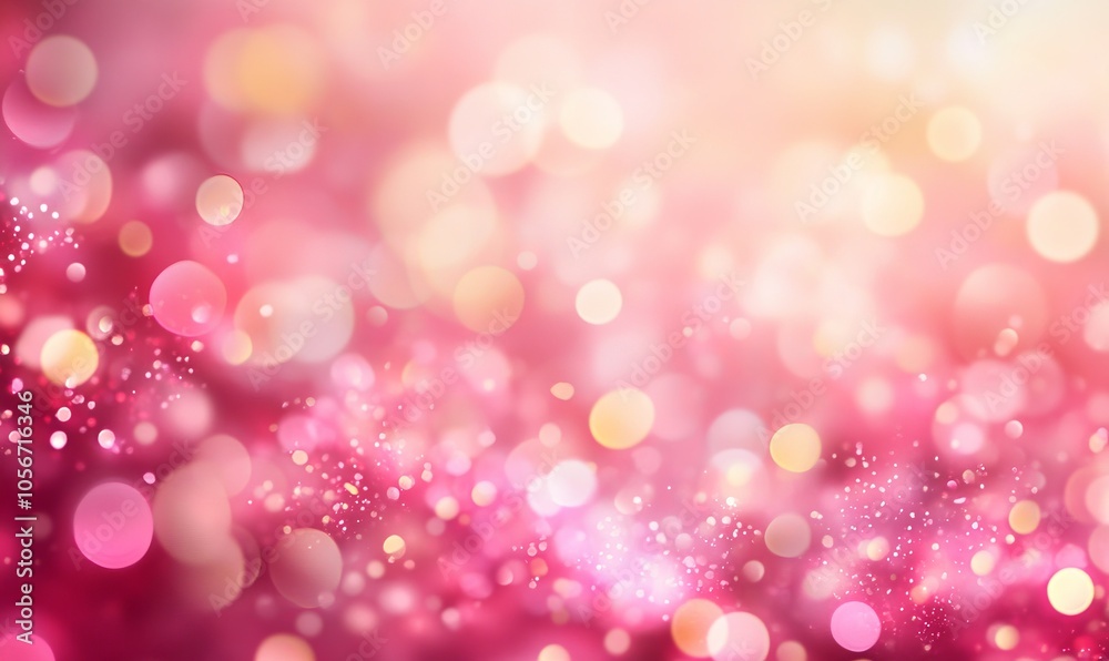 A captivating abstract background with pink light bokeh creating an enchanting atmosphere Perfect for showcasing copy space image A captivating abstract background with pink light bokeh creating an enchanting atmosphere Perfect for showcasing copy space image
