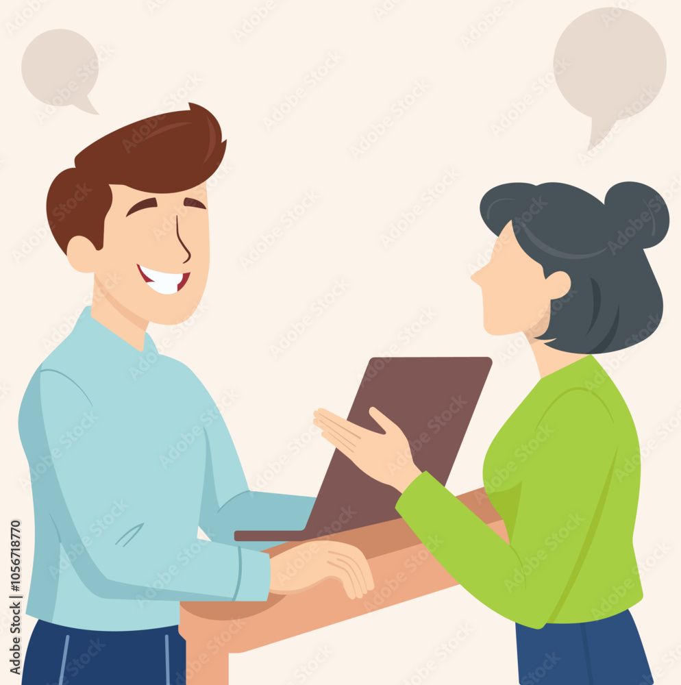 Customer Talk, Happy Customer Chat, Helpful Service, Friendly Business Talk, Customer Support, Client Meeting, Helpful Discussion, Customer and Agent, customer talking to someone who helps them. Customer Talk, Happy Customer Chat, Helpful Service, Friendly Business Talk, Customer Support, Client Meeting, Helpful Discussion, Customer and Agent, customer talking to someone who helps them.