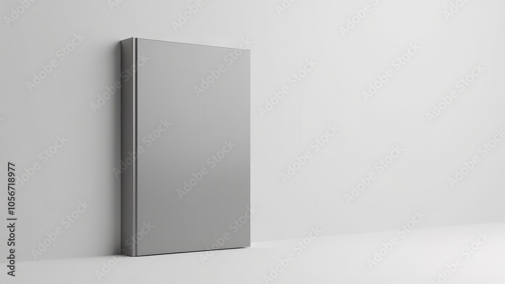 This glossy book cover mockup displays a closed, hardback book at an angled perspective, making it suitable for use in digital presentations or design previews. This glossy book cover mockup displays a closed, hardback book at an angled perspective, making it suitable for use in digital presentations or design previews.