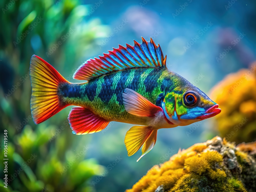Explore the exquisite climbing perch in its natural environment, highlighting remarkable adaptations and aquatic grace, ideal for nature photography aficionados seeking breathtaking imagery. Explore the exquisite climbing perch in its natural environment, highlighting remarkable adaptations and aquatic grace, ideal for nature photography aficionados seeking breathtaking imagery.