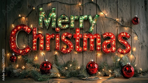 Bright, festive 