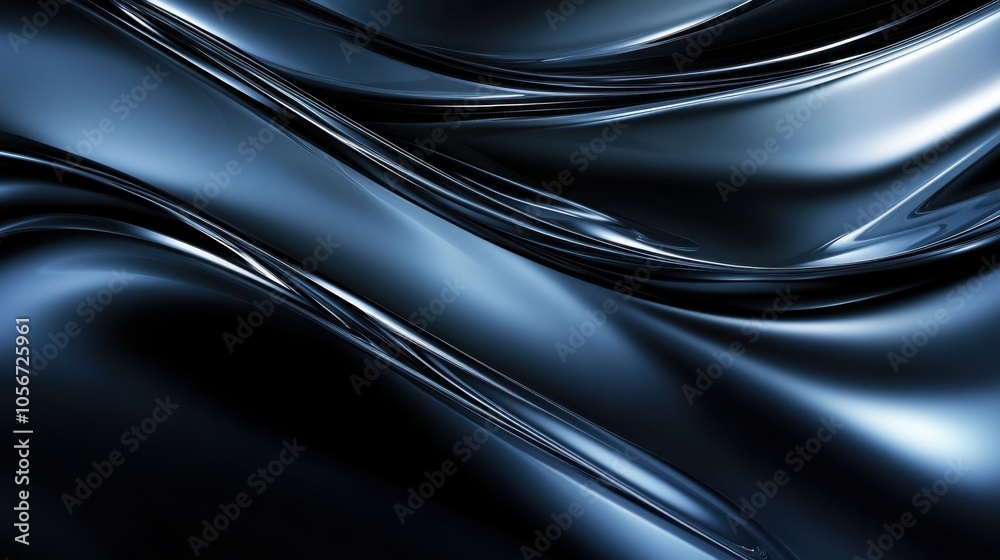Sleek Blue and Black Abstract Background Design Sleek Blue and Black Abstract Background Design