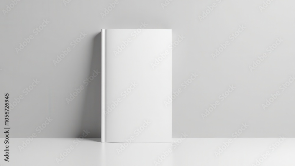 This glossy book cover mockup presents a hardcover book with a clean, smooth surface, offering a realistic representation for visual presentations and branding. This glossy book cover mockup presents a hardcover book with a clean, smooth surface, offering a realistic representation for visual presentations and branding.