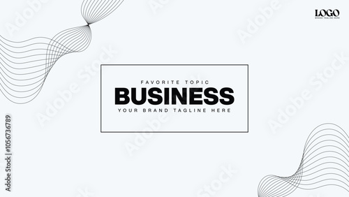 Abstract Geometric Business Project Report, Presentation Front Page for PPT, School, and College Seminar Project Page Design. Vector Illustration.