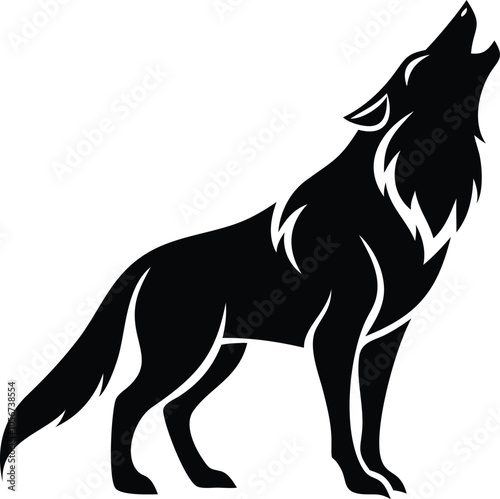 wolf vector illustration