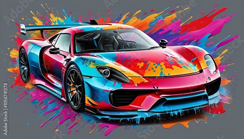wallpaper image of an elegant modified car