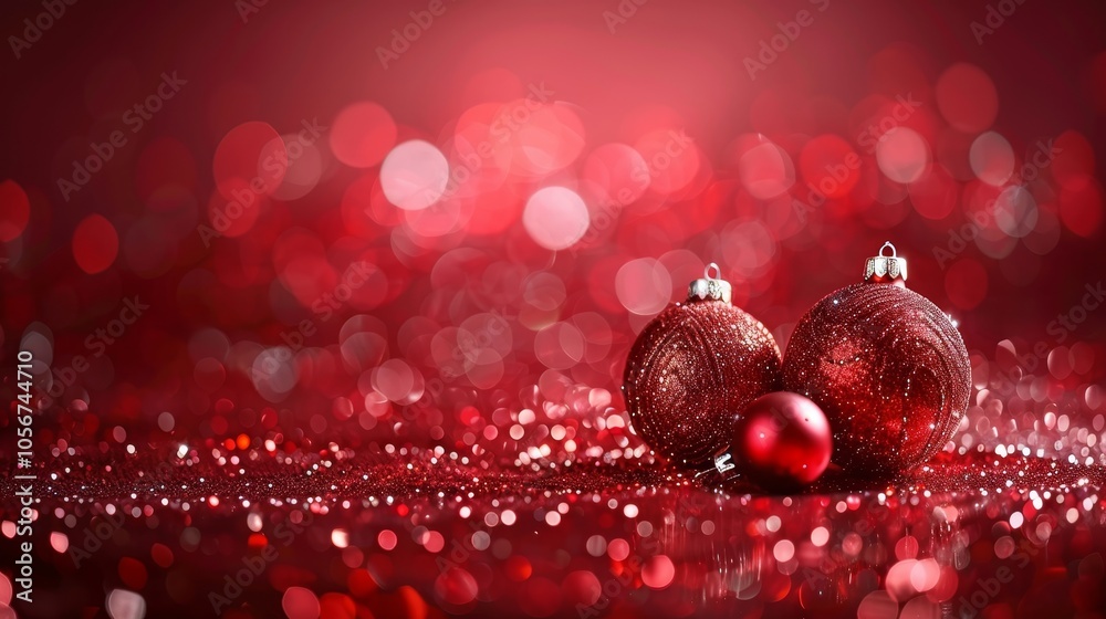 Festive red background for christmas card design perfect for holiday greetings and wishes Festive red background for christmas card design perfect for holiday greetings and wishes
