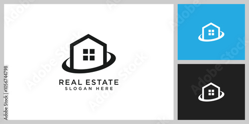 home Logo Design Template vector