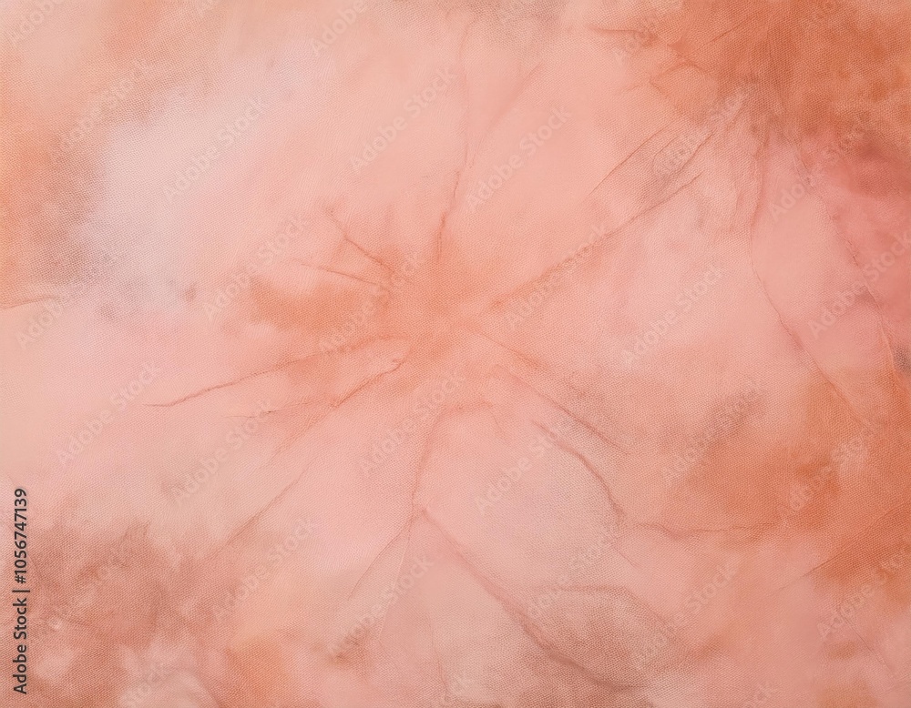 Obraz premium Pink and brown color tie dye fabric texture background