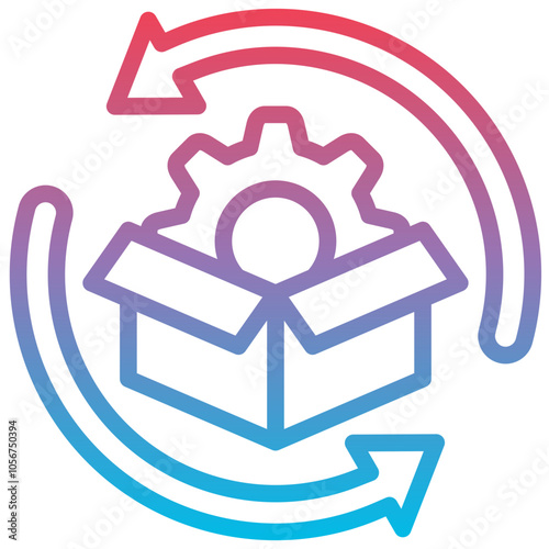 Product Life Cycle Icon