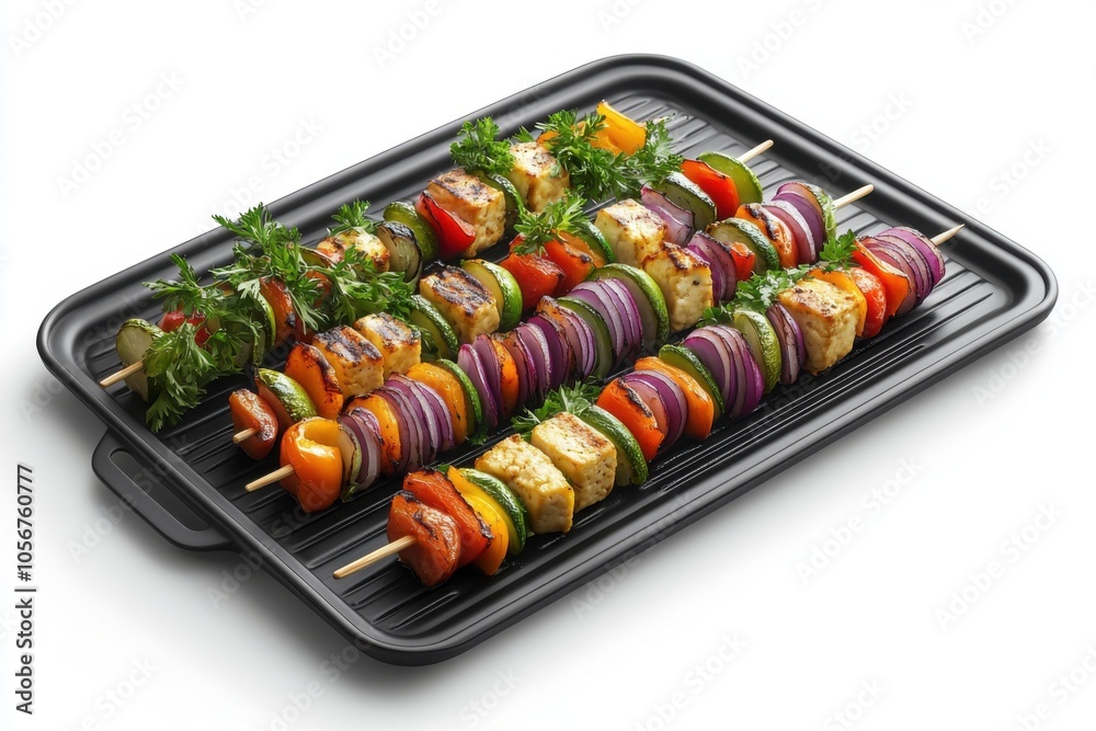 Delicious Vegan Kebabs with Marinated Tofu and Veggies, Easy Plant-Based Grilling Recipe for Clean Eating Delicious Vegan Kebabs with Marinated Tofu and Veggies, Easy Plant-Based Grilling Recipe for Clean Eating
