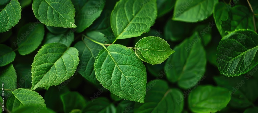 Single Green Leaves As Background Single Green Leaves As Background