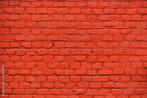 Wall brick texture. Old pattern red stone. Bricks architecture building. Brick wall brown construction. Abstract textured block surface.