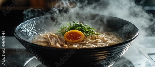 Tonkotsu Baitan Ramen Japanese Noodle photo