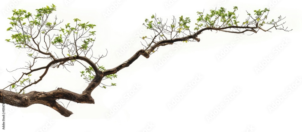 Tree Branch Isolated On White Background Tree Branch Isolated On White Background