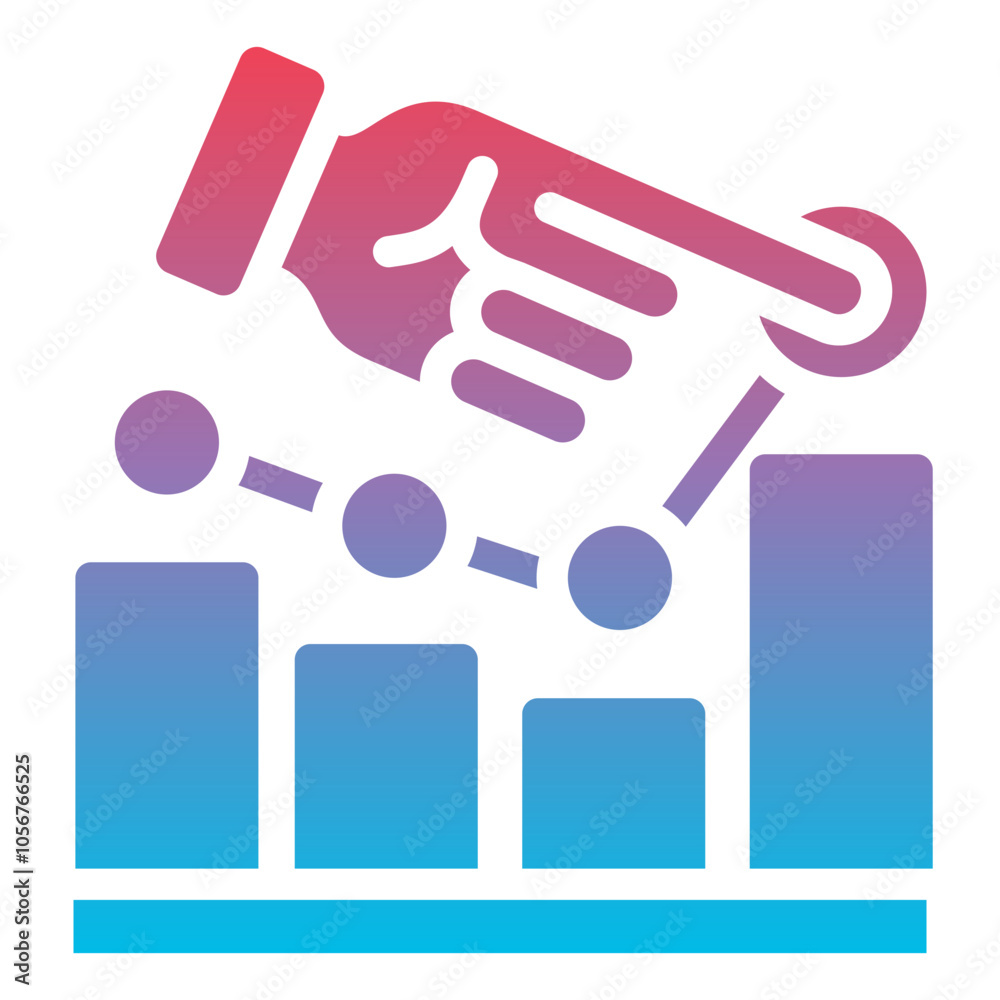 Fototapeta premium Trend Icon