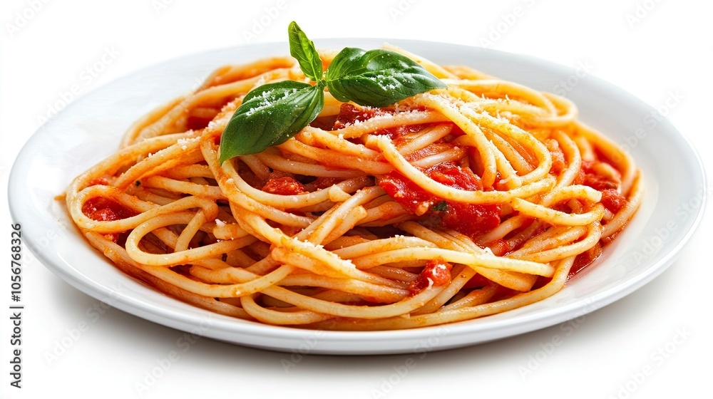 a plate of restaurant quality pasta .generative ai