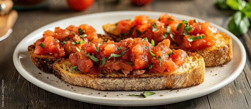 Toasted Bread With Tuna And Tomato Sauce Toasted Bread With Tuna And Tomato Sauce