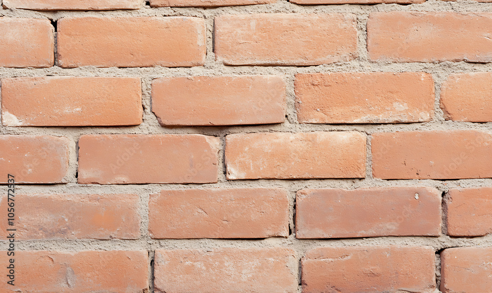 red brick wall background-generative ai red brick wall background-generative ai