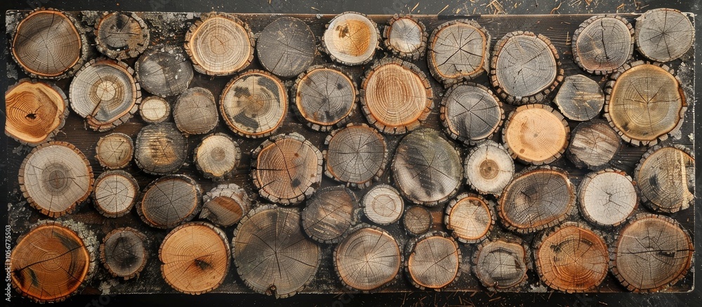 Firewood Round Tree Laid Tree Wood For The Stove Firewood Round Tree Laid Tree Wood For The Stove