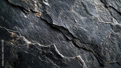 Textured design on a rough black or dark gray stone surface