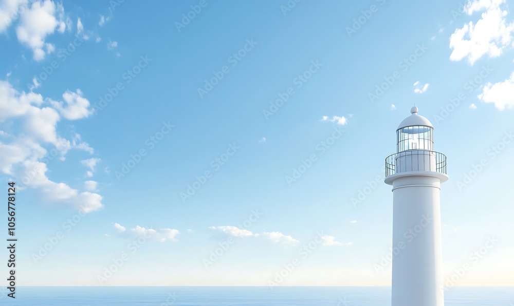 lighthouse in the sea-generative ai lighthouse in the sea-generative ai