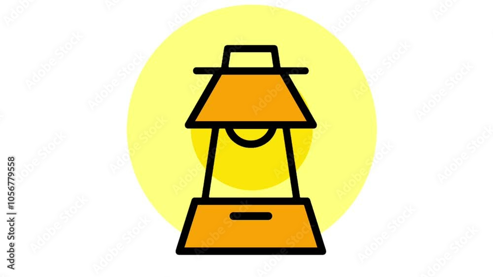 Looping Animation of decorative table lamps, standing lamps, suitable for decorating work or study rooms Looping Animation of decorative table lamps, standing lamps, suitable for decorating work or study rooms