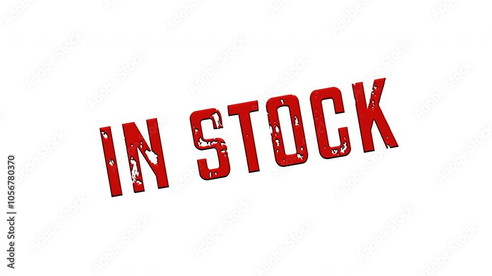 In Stock. Red Text on White Background. In Stock Impact Banner for Advertisement. Promoting a Product or Service. Discount. In Stock. Red Text on White Background. In Stock Impact Banner for Advertisement. Promoting a Product or Service. Discount.