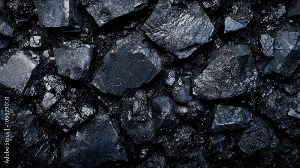 Coal texture background Coal texture background