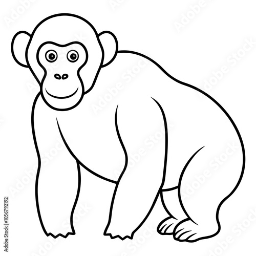 monkey cartoon