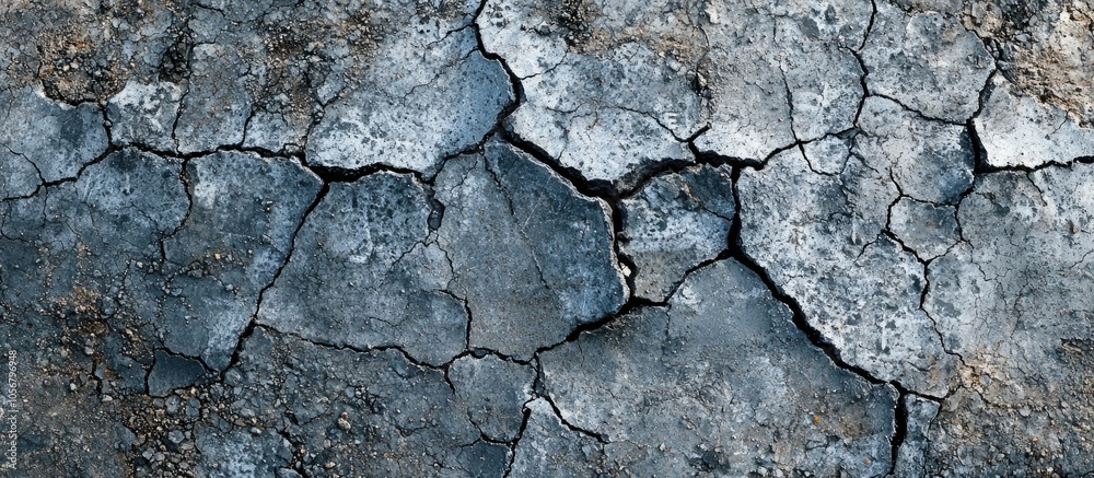 Cracked Cement Asphalt Background Cracked Cement Asphalt Background