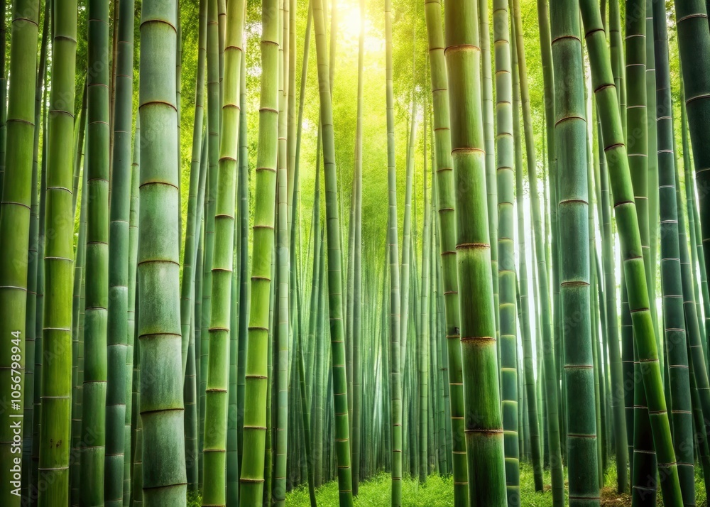 Serene Minimalist Bamboo Forest: Tranquil Nature Scene with Lush Greenery and Soft Light for Peaceful Atmosphere, Perfect for Mindfulness and Relaxation Themes in Photography Serene Minimalist Bamboo Forest: Tranquil Nature Scene with Lush Greenery and Soft Light for Peaceful Atmosphere, Perfect for Mindfulness and Relaxation Themes in Photography