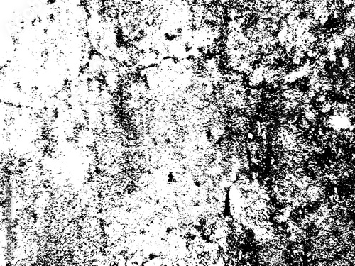 Dust Dots Grunge Texture. Black Dusty Scratchy Pattern. Abstract Grainy Background.