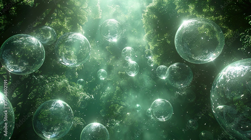 Enchanted Forest: Bubbles of Light and Magic Enchanted Forest: Bubbles of Light and Magic
