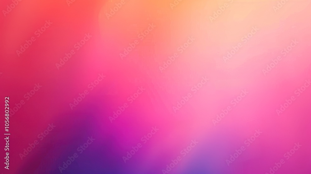 Abstract Pink and Orange Gradient Background